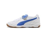 PUMA Sneakers King Indoor Unisexe, Chaussures, Blanc/Mountain Bleu, 41 41