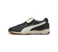PUMA Sneakers King Indoor Unisexe, Chaussures, Noir/Warm Blanc, 38 38