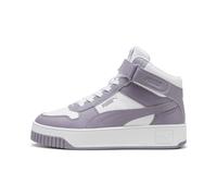 PUMA Sneakers mi-hautes Carina Street Femme, Chaussures, Blanc/Pale Plum, 38 38