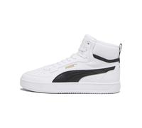 PUMA Sneakers mi-hautes Caven 2.0, Chaussures, Blanc/Noir/Doré, 42 42