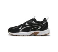 PUMA Sneakers Milenio Tech Unisexe 38.5, Black Silver Dusky Gray Metallic