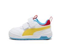 PUMA Sneakers Multiflex 2 Colour Bébé, Chaussures, Blanc/Pelé Jaune, 27 27