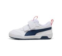 Puma Sneakers Multiflex 2 Enfant, Chaussures, Blanc/Persian Bleu, 28 White,Persian Blue