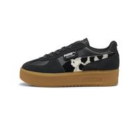 PUMA Sneakers Palermo Elevata Wild Instinct Femme, Chaussures, Noir, 38.5 38.5