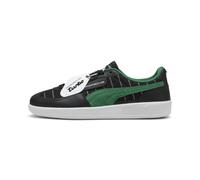PUMA Sneakers Palermo Pinstripe Porsche Legacy, Chaussures, Noir/Archive Vert, 37.5 37.5
