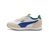 PUMA Sneakers R78 Lightwind Retro Run Unisexe, Chaussures, Blanc/Clyde Royal/Canvas, 48 48