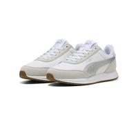 PUMA Sneakers R78 Lightwind Unisexe 43, White Silver Gum Metallic Beige