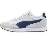 PUMA Sneakers R78 Lightwind Unisexe 44.5, White Blue Jewel Silver Mist Gray
