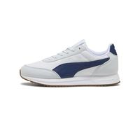 PUMA Sneakers R78 Lightwind Unisexe 36, White Blue Jewel Silver Mist Gray