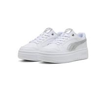 PUMA Sneakers Rebound Femme Low Metallic Femme 40, White Silver Feather Gray Metallic