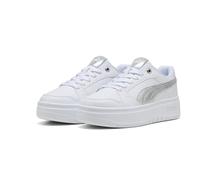 PUMA Sneakers Rebound Femme Low Metallic Femme 38, White Silver Feather Gray Metallic