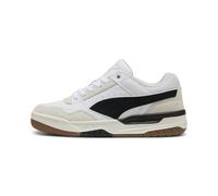 PUMA Sneakers Rebound Retro Unisexe, Chaussures, Blanc/Noir/Feather Gris, 40.5 40.5