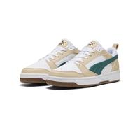 PUMA Sneakers Rebound V6 Low 38, Toasted Almond Emerald Ice White Beige Green