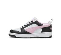 PUMA Sneakers Rebound V6 Low, Chaussures, Noir/Rose Lilac/Blanc, 45 45