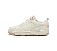 PUMA Sneakers Rebound v6 Low Coquette Femme, Chaussures, Alpine Snow/Deeva Peach, 35.5 35.5