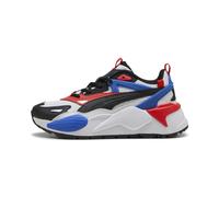 PUMA Sneakers RS-X Efekt Enfant et Adolescent, Chaussures, Blanc/Fierce Rouge, 38.5 38.5