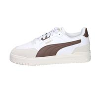 PUMA Sneakers Shuffle Downtown Unisexe 45, White Flat Bronze Vapor Gray Brown