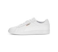 Puma Baskets Smash 3.0 L pour Homme, Puma White Puma White Puma Gold, 35.5 EU
