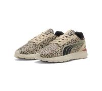 PUMA Sneakers Softride Cosmic Animal Flair Femme 38.5, Toasted Almond Black Beige