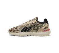 PUMA Sneakers Softride Cosmic Animal Flair Femme, Chaussures, Toasted Almond/Noir, 37.5 37.5