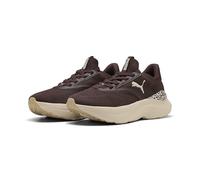 PUMA Sneakers SOFTRIDE Mayve Animal Femme 39, Chocolate Brown Alpine Snow Sand Dune White Beige
