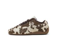 PUMA Sneakers Speedcat Cow Print Femme, Chaussures, Marron, 35.5 35.5