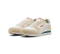 PUMA Sneakers St Miler Retro Run Unisexe 37, Warm White Canvas Wild Green Beige