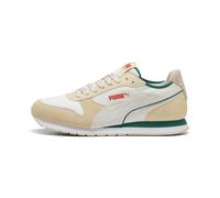 PUMA Sneakers St Miler Retro Run Unisexe, Chaussures, Warm Blanc/Canvas/Wild Vert, 40.5 40.5