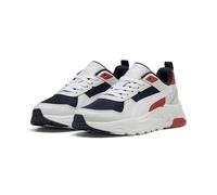 Puma Baskets Trinity 2 LT JR Bleu marine/Blanc, Gris/Rouge feu Pointure 39