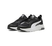 Puma Baskets Trinity 2 LT Enfant et Adolescent Noir/Blanc/Gris foncé 36