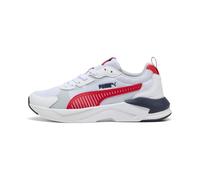 PUMA Sneakers X-Ray 3 Enfant et Adolescent 36, White for All Time Red Navy Blue