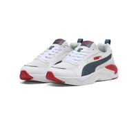 PUMA Sneakers X-Ray 4 Enfant et Adolescent 37, White Evening Blue for All Time Red