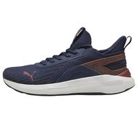 Puma Softride Enzo 5 Hype Chaussures de Course sur Route Unisexes, Puma Bleu Marine, Bordeaux, Rouge, Plume, Gris, 43 EU