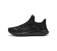 PUMA Softride Enzo 5 Slip Tech Chaussures de Course sur Route Unisexes, Noires, Gris foncé, 46 EU, Puma Noir, Gris foncé Froid, 48.5 EU