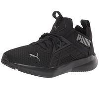 PUMA Softride Enzo NXT Running Shoe, Black-Castlerock, 4 US Unisex Big Kid