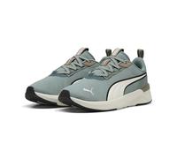 Puma SOFTRIDE Harli WNS, Chaussure de Course sur Route Femelle, Green Moon-Velvet Moss-Warm White,
