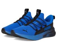 PUMA Softride One4all Baskets à enfiler unisexes pour enfant, Bleu montagne-Puma Black1, 36 EU Wide