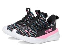 PUMA Softride One4all Baskets à enfiler unisexes pour enfant, Noir-fast Rose Ah25, 2 Little Kid