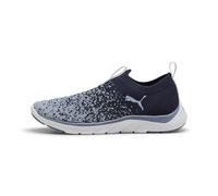 PUMA Chaussures de course Softride Remi à enfiler en tricot Wn'sRoad pour femme, Puma Bleu marine Neige Montagne Bleu Gris Ciel, 42.5 EU