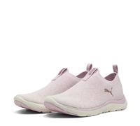 Puma Chaussures de running SOFTRIDE REMI Slip-on Knit Femme Rose Mauve / Warm White / Rose Gold