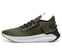Puma Softride Symmetry Fuzion Ls Chaussures de Course sur Route Unisexes, Dark Olive Puma Black Fizzy Light, 47 EU