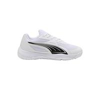 PUMA SOLARFLASH III JR Indoor Court Shoe, White Black, 41.5 EU
