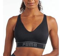 PUMA Women's Solstice Seamless Sports Bra Soutien-Gorge, Noir, L Femme
