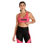 PUMA Soutien-Gorge à Impact Moyen pour Femme, Rose Coucher de Soleil, S