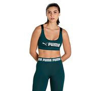 PUMA Soutien-Gorge à Impact Moyen pour Femme, Vert Varsity, M