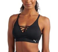 PUMA Soutien-Gorge de Sport à Lacets, Opaque, pour Femme, métal, M