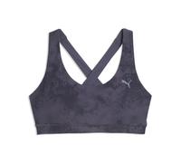 PUMA Brassière de Sport imprimée CLOUDSPUN Femme S, Inky Depths Gray