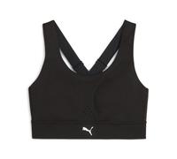 PUMA Soutien-gorge de sport 'PWRbreathe' noir / blanc, Taille XS