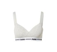 PUMA Soutien-gorge gris chiné / noir, Taille 75