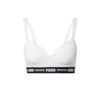 PUMA Soutien-gorge noir / blanc, Taille 100
